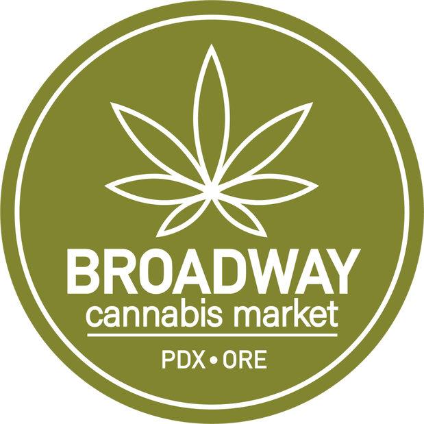 Broadway Cannabis Market Weed Dispensary Pearl District Logo