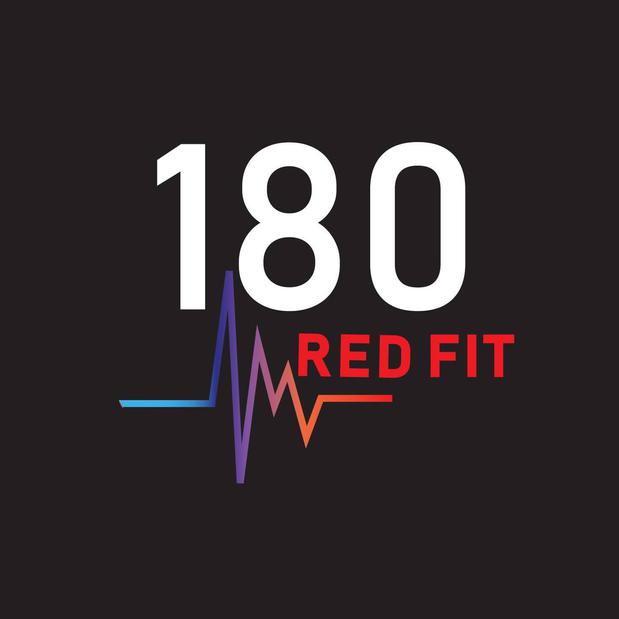 180 Red Fit Logo
