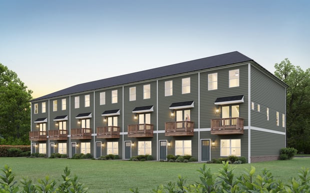 Images West End Townhomes by Red Cedar Homes