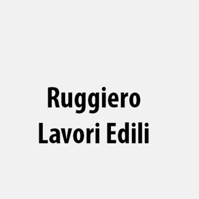 Ruggieri Lavori Edili Logo
