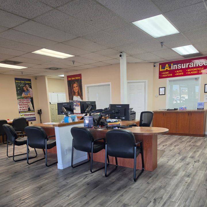 Interior of the L.A. Insurance located at 5270 North 59th Ave. in AZ 