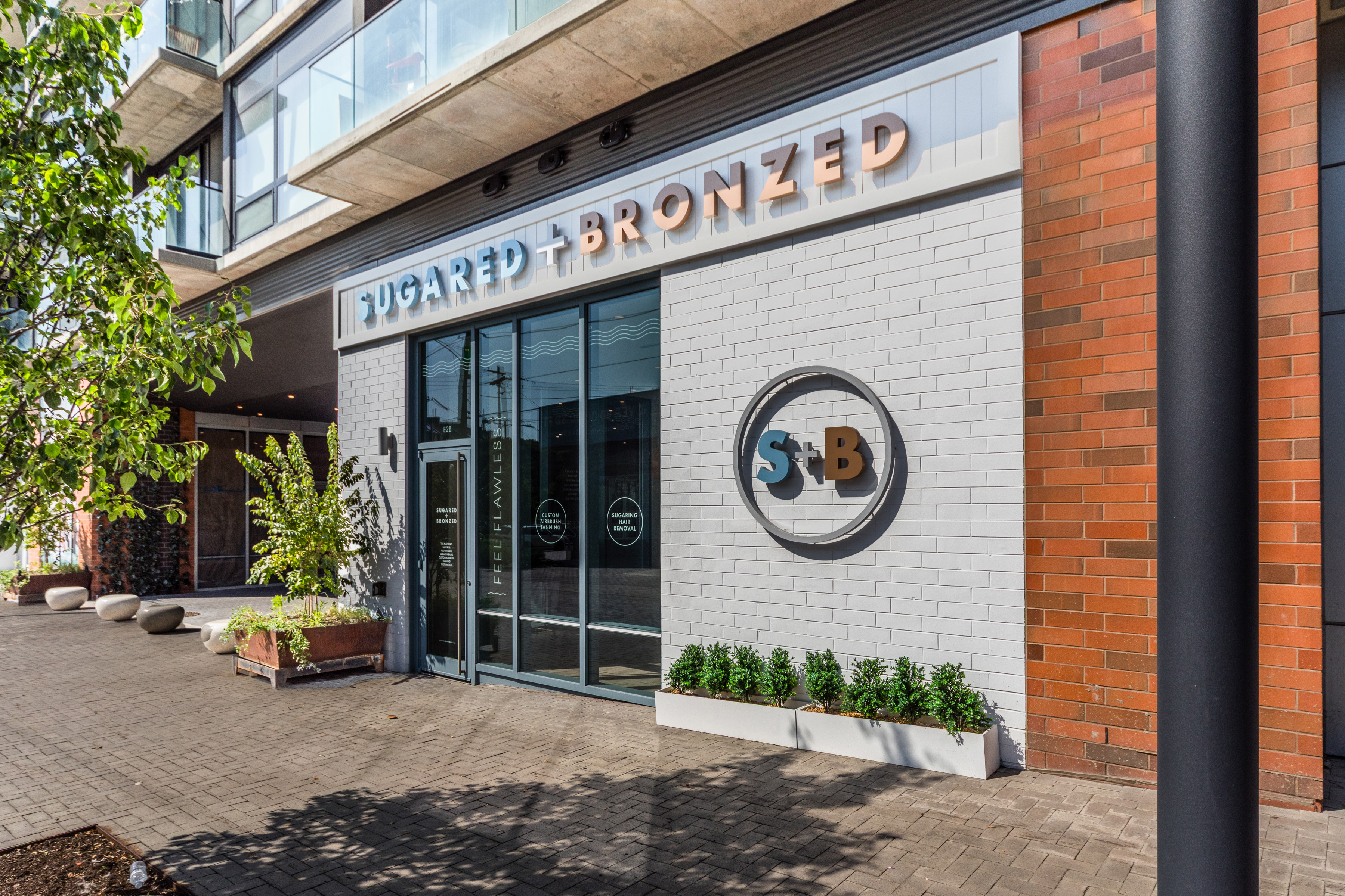 SUGARED + BRONZED Northern Liberties Storefront