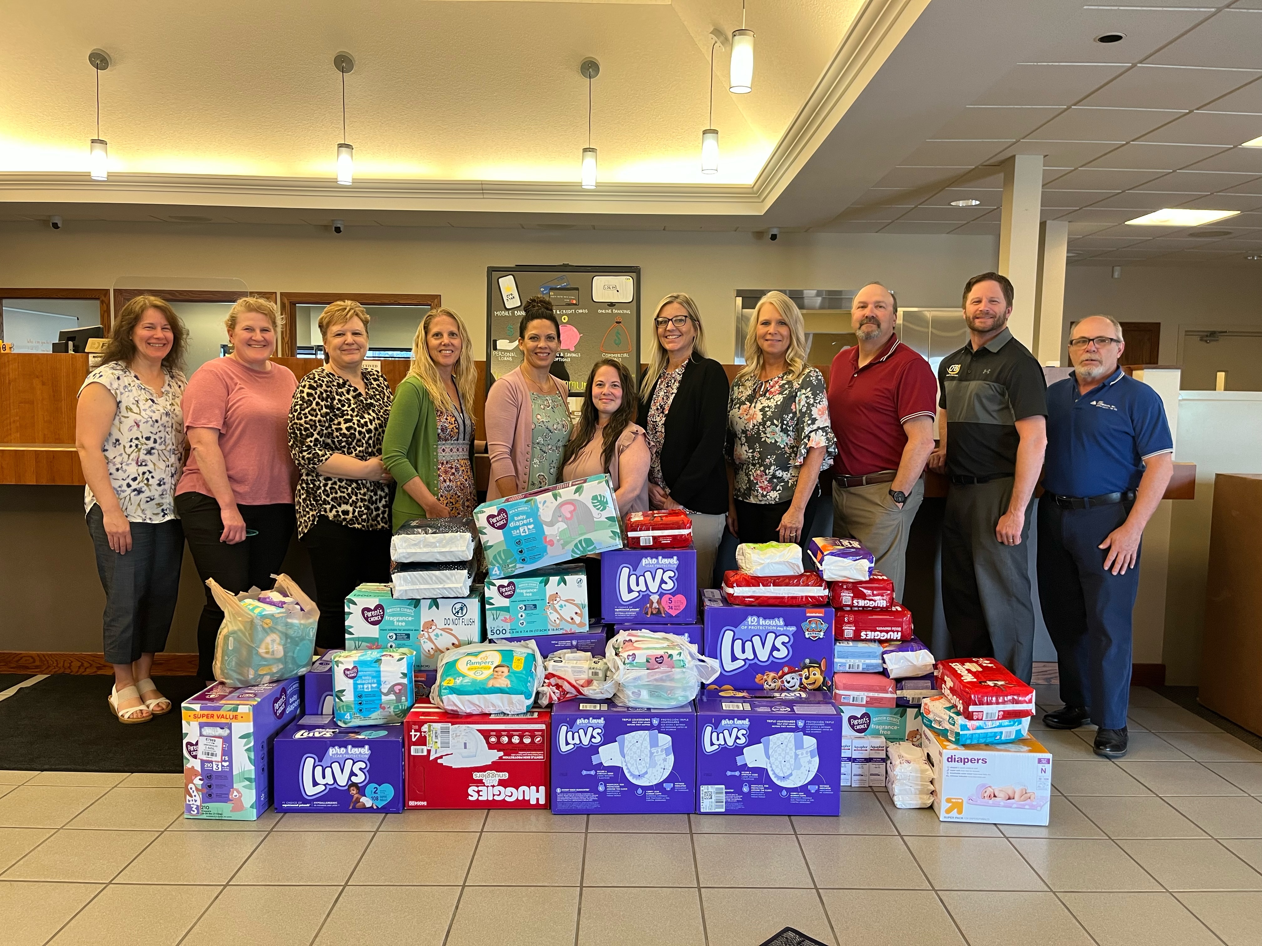 2022 United Way's Diaper Drive Donation