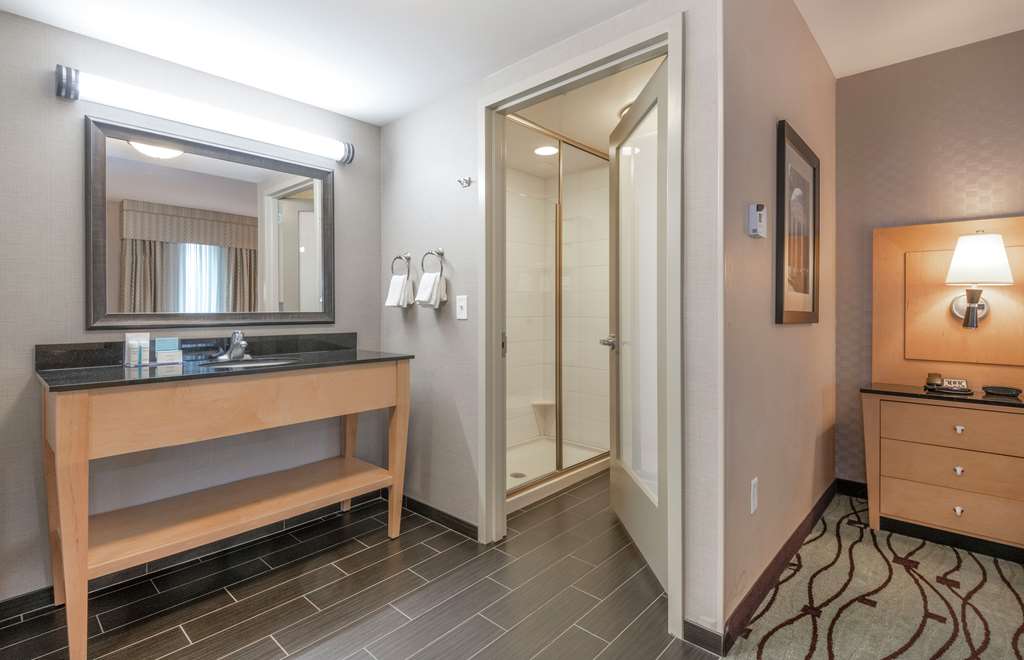 Guest room bath Hampton Inn & Suites Raleigh/Crabtree Valley Raleigh (919)881-7080
