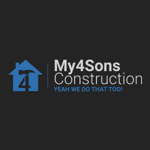 My 4 Sons Construction Logo