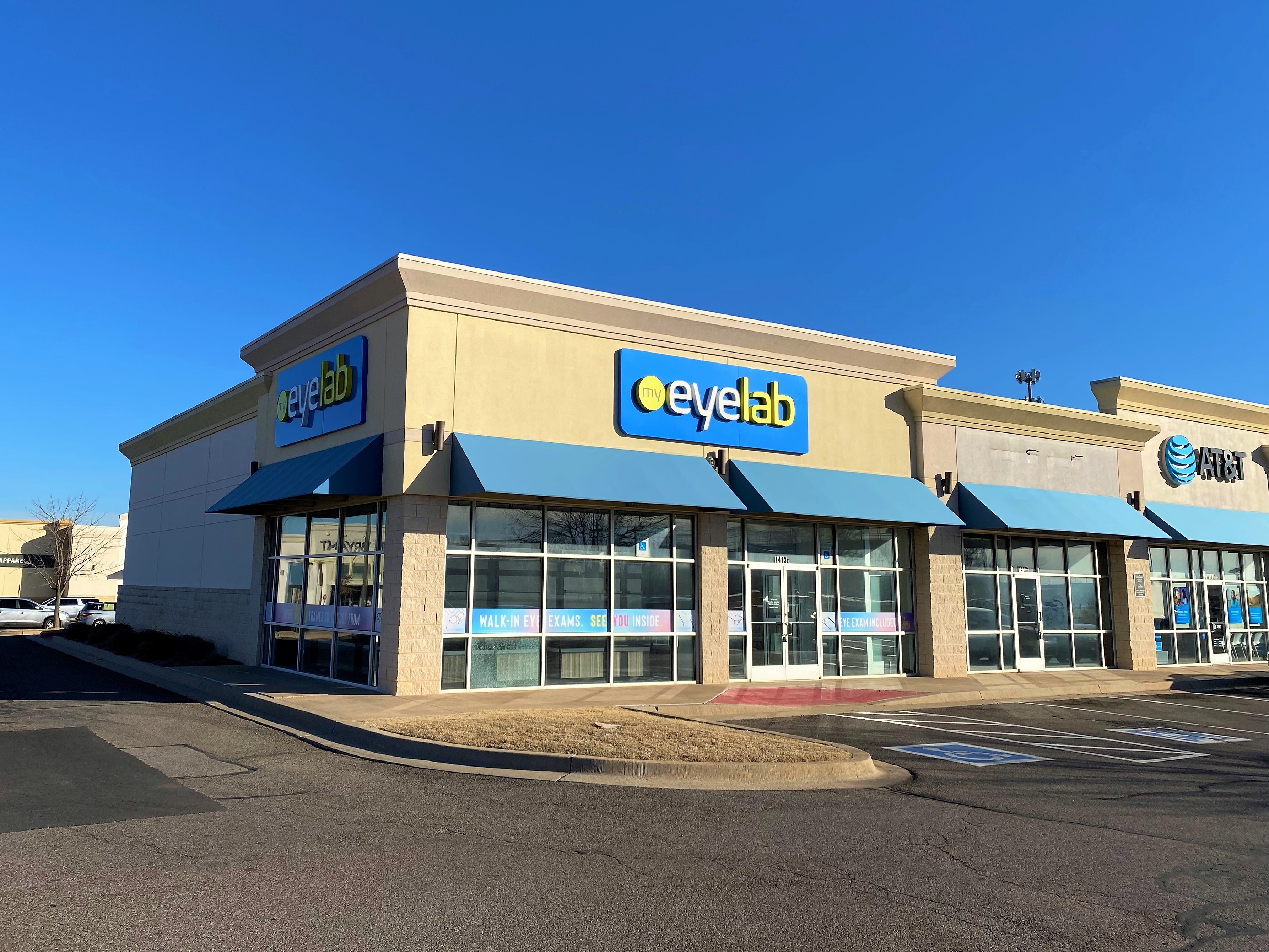 Storefront at My Eyelab optical store in Oklahoma City, OK 73159