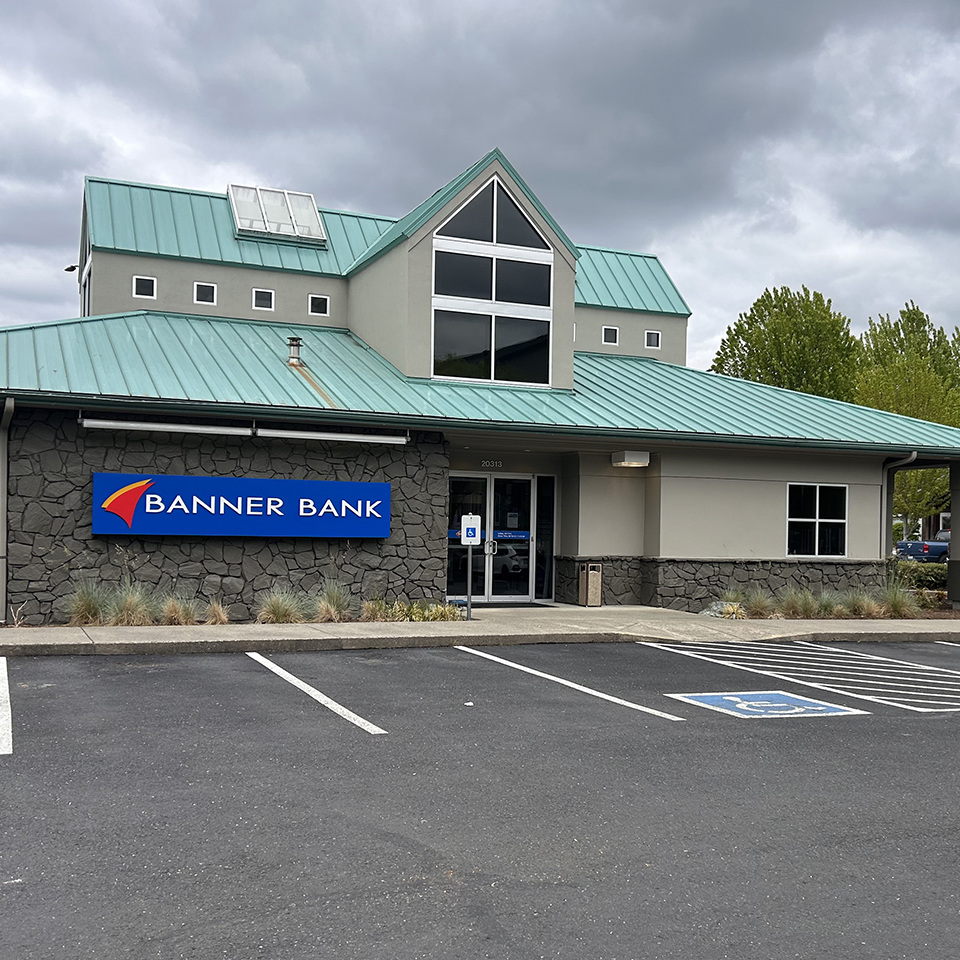 Banner Bank branch in Arlington, Washington.