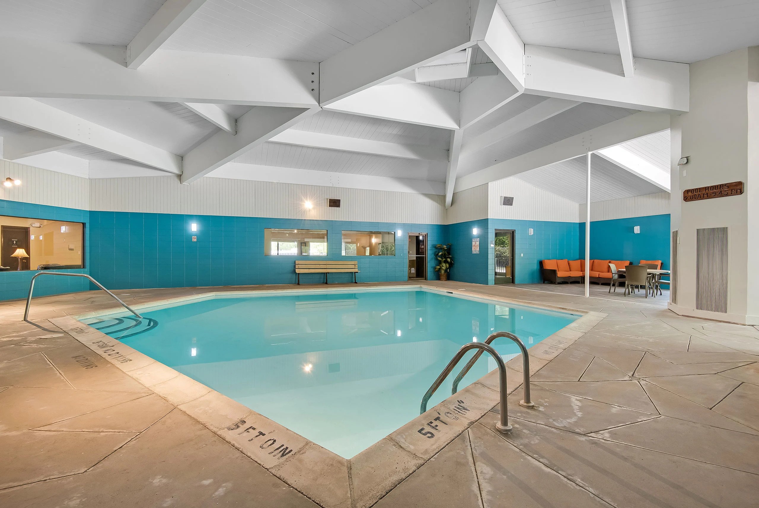 Indoor Pool at Maplewood Apartments