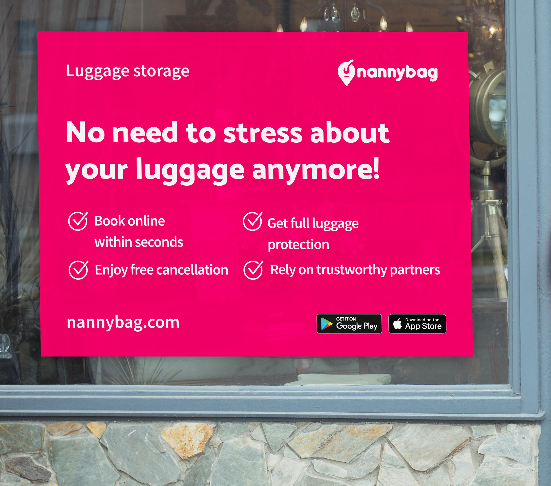 Nannybag Luggage Storage Verona 02 8295 8549