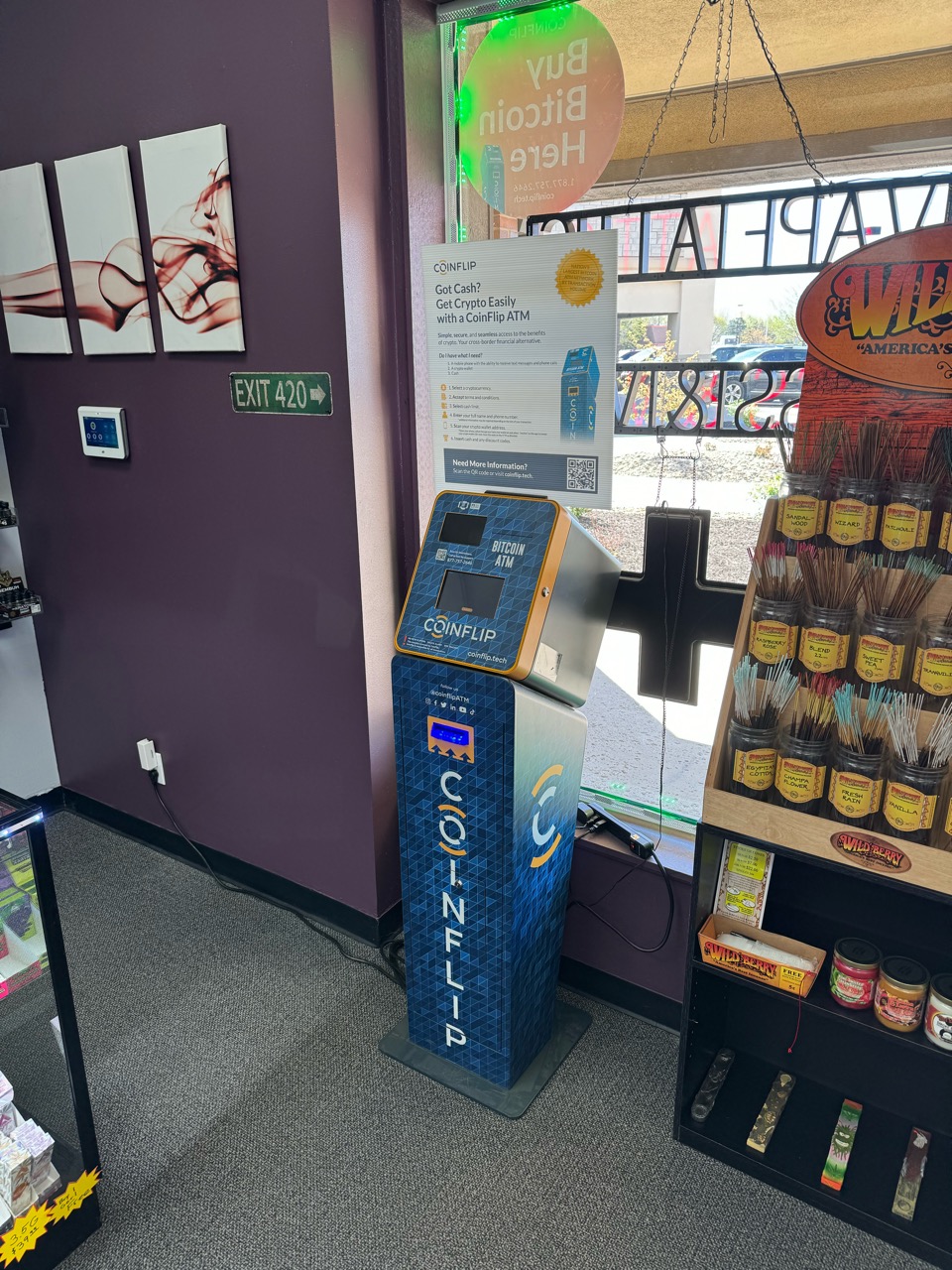 CoinFlip Bitcoin ATM - Vape Attic (Shawnee) Logo