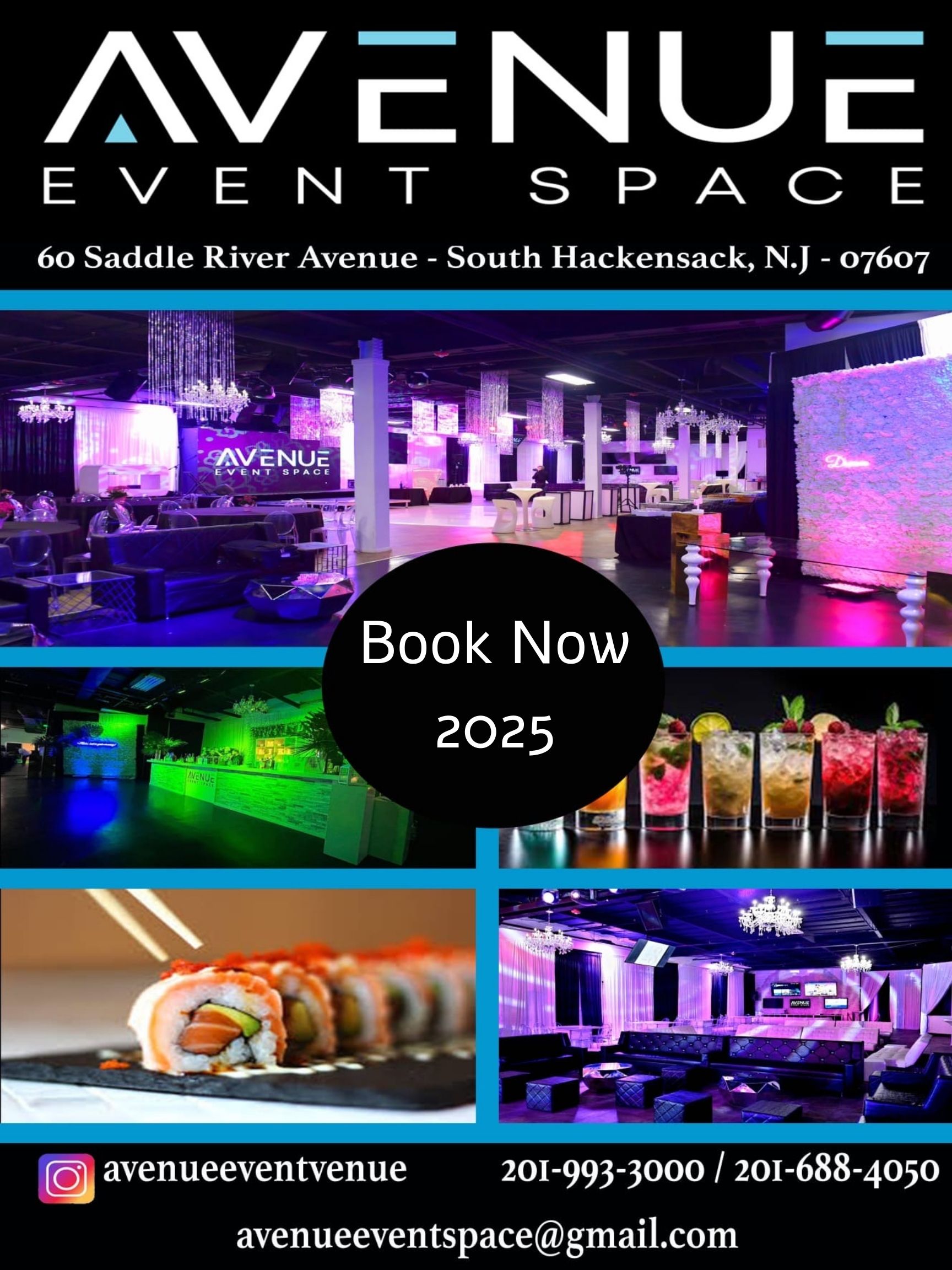 Avenue Event Space
Party room NJ and Event Space NJ