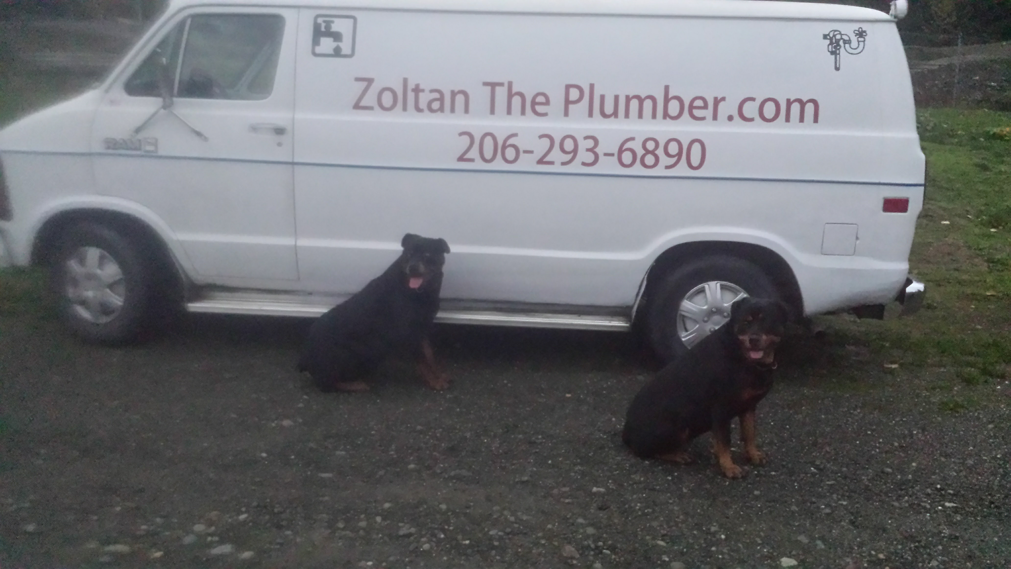 Zoltan The Plumber Logo