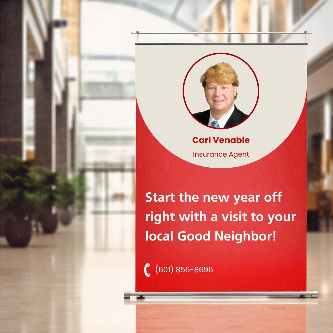Let 2024 be your year! As your #GoodNeighbor, we’re here to help you achieve your goals and set you  Carl Venable - State Farm Insurance Agent Madison (601)856-8696