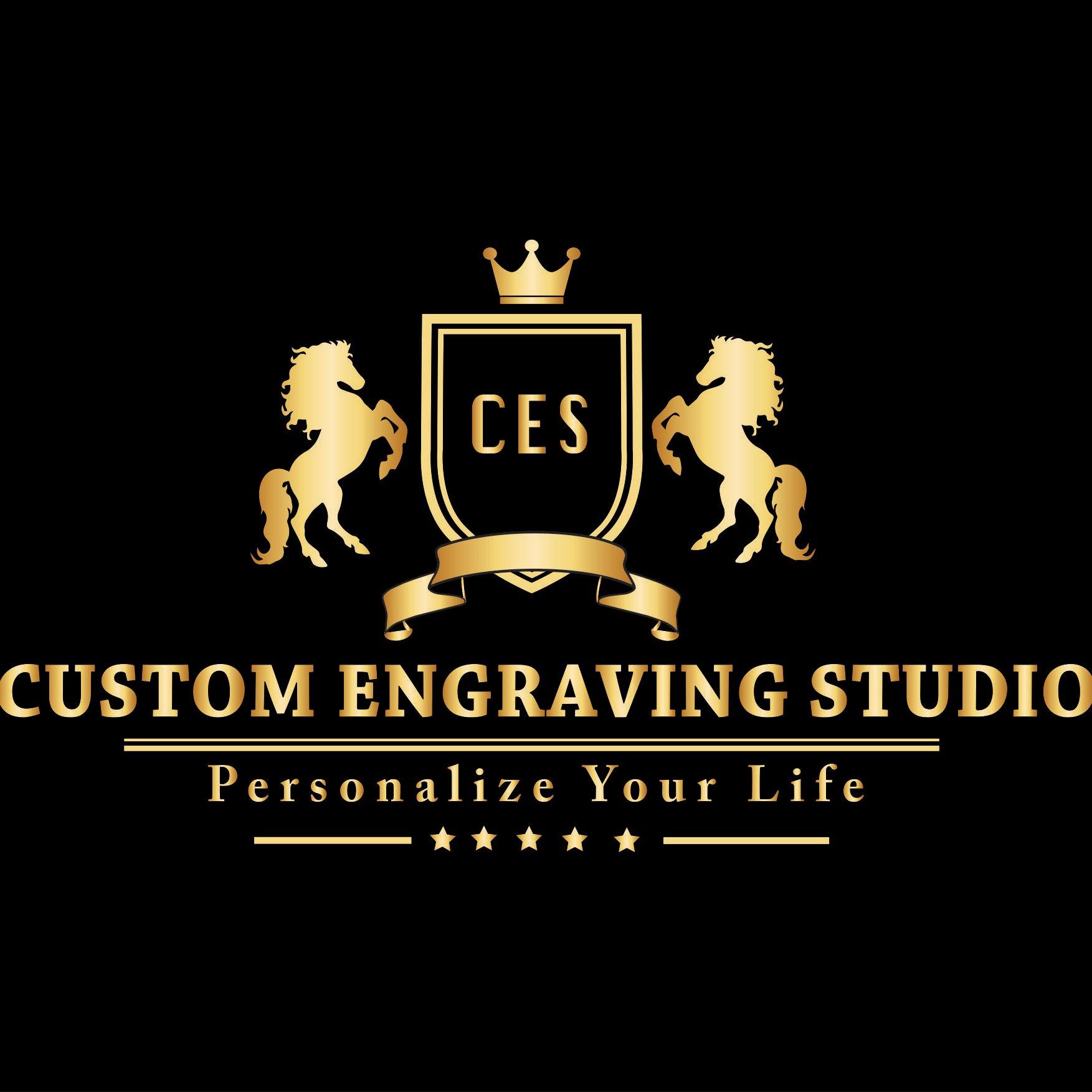 Custom Engraving Studio Logo