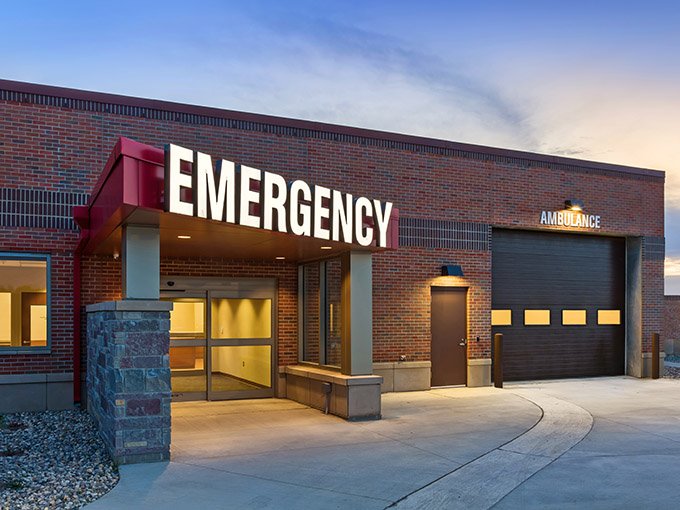 Avera Merrill Pioneer Hospital emergency entrance