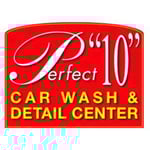 Perfect 10 Car Wash and Detail Center Logo
