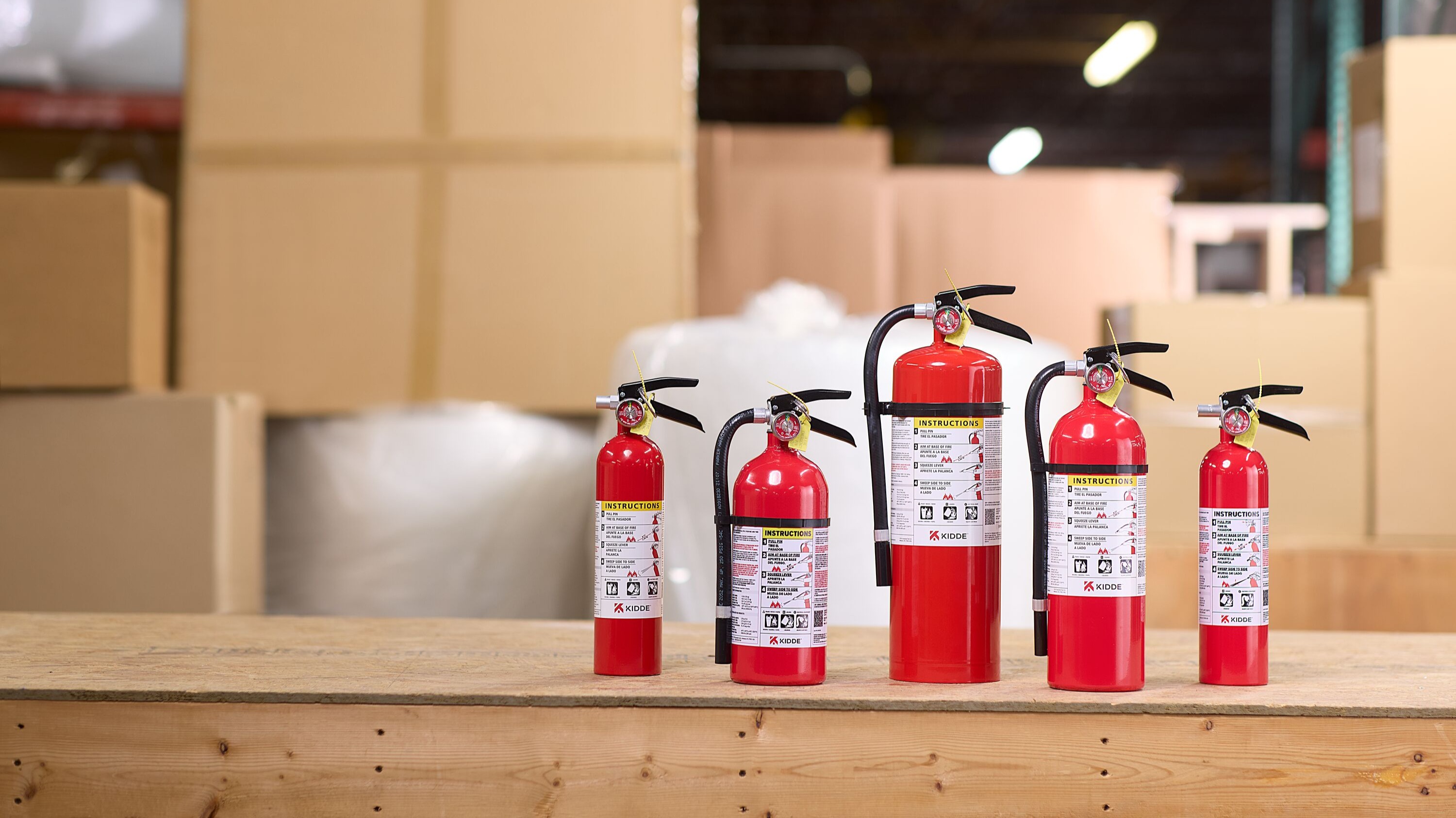 Types of Fire Extinguishers - For Business