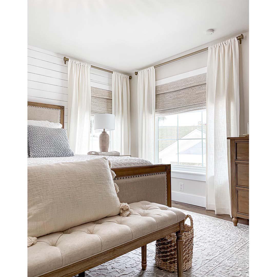 SHADES WITH DRAPES Budget Blinds of Port Perry Blackstock (905)213-2583