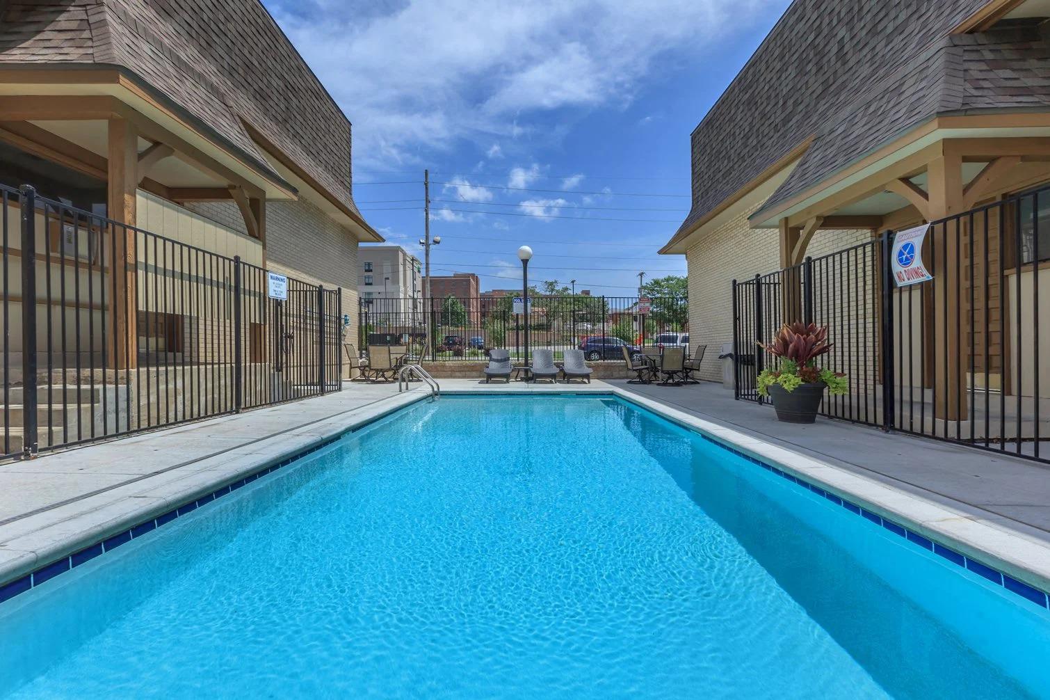 Resort style swimming pool at Malvern Hill