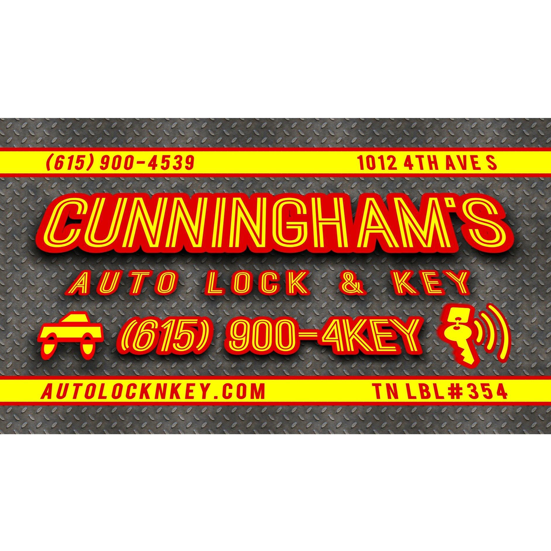 Cunningham's Auto Lock & Key Logo