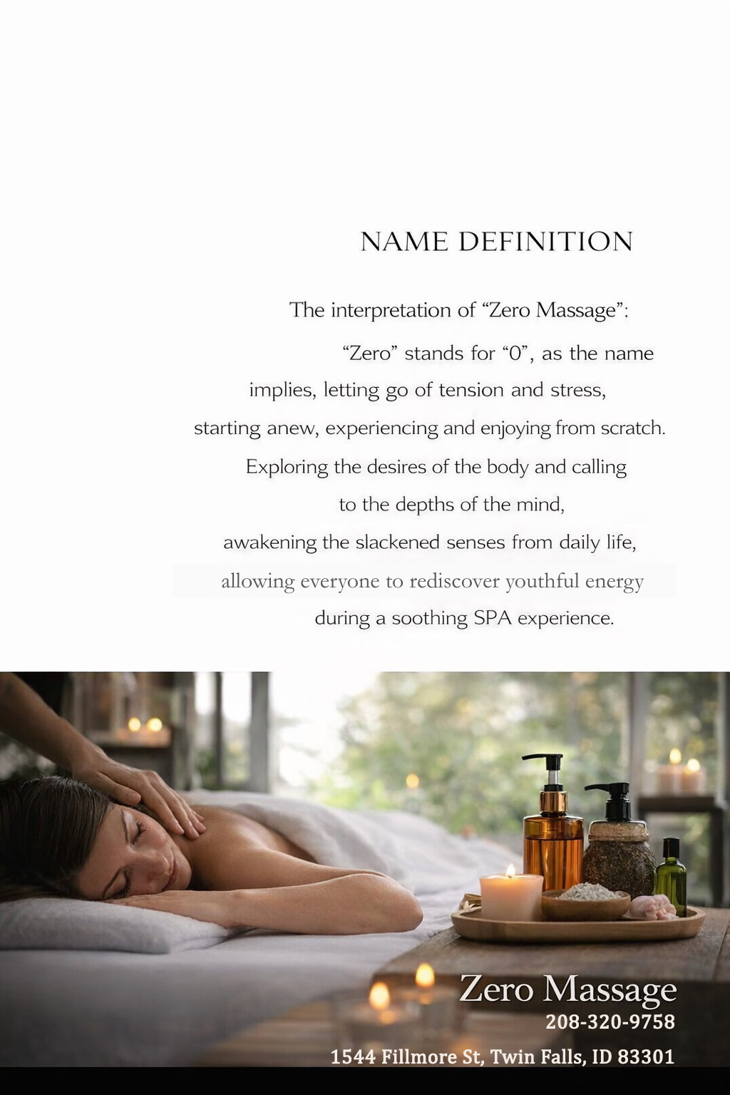 Massage is becoming more popular as people now understand the 
benefits of a regular massage session to their health and well-being.