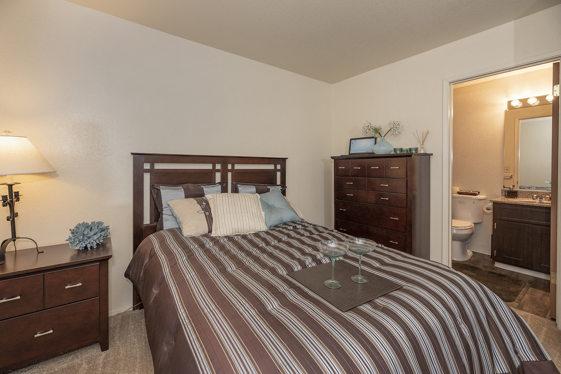 Large Bedroom With Bathroom