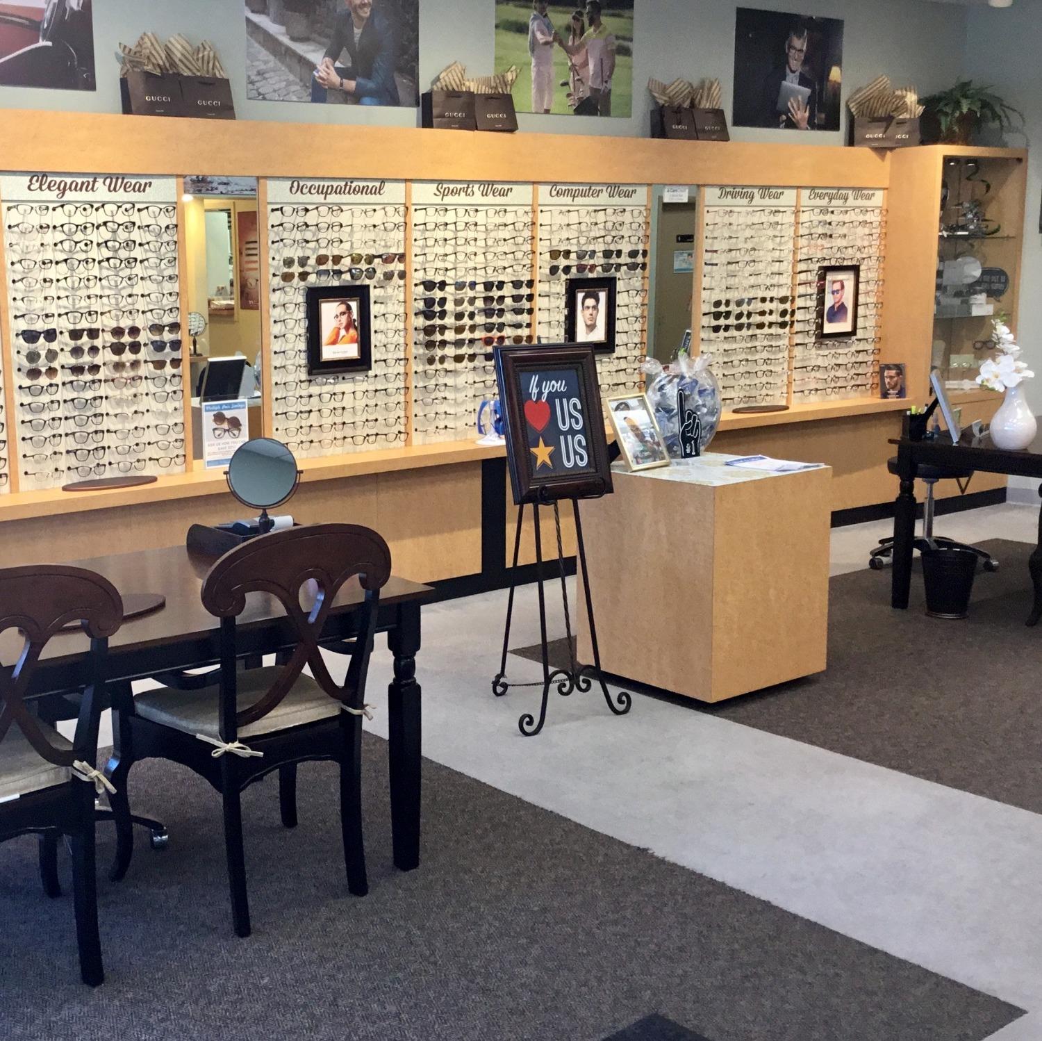 Showroom Levin Eye Care Center Whiting (219)659-3050