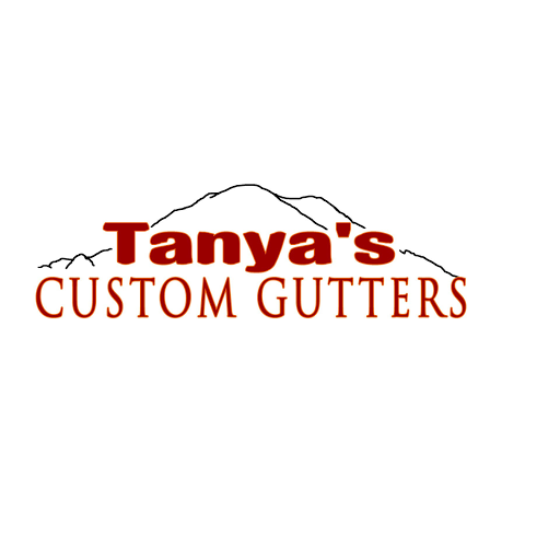Tanya's Custom Gutters Logo