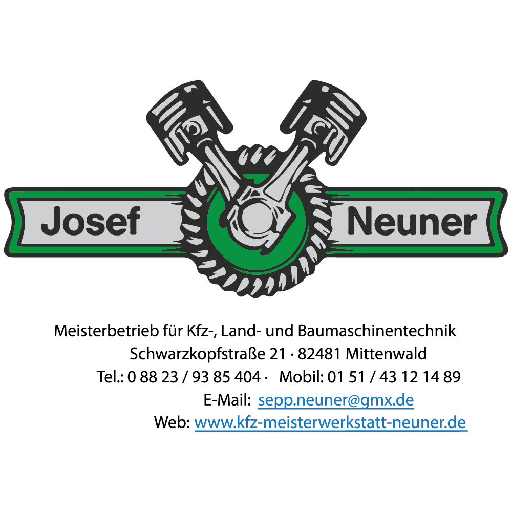 Firma Josef Neuner GmbH & Co.KG in Mittenwald - Logo