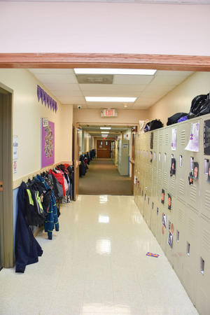 Middle School Hallway