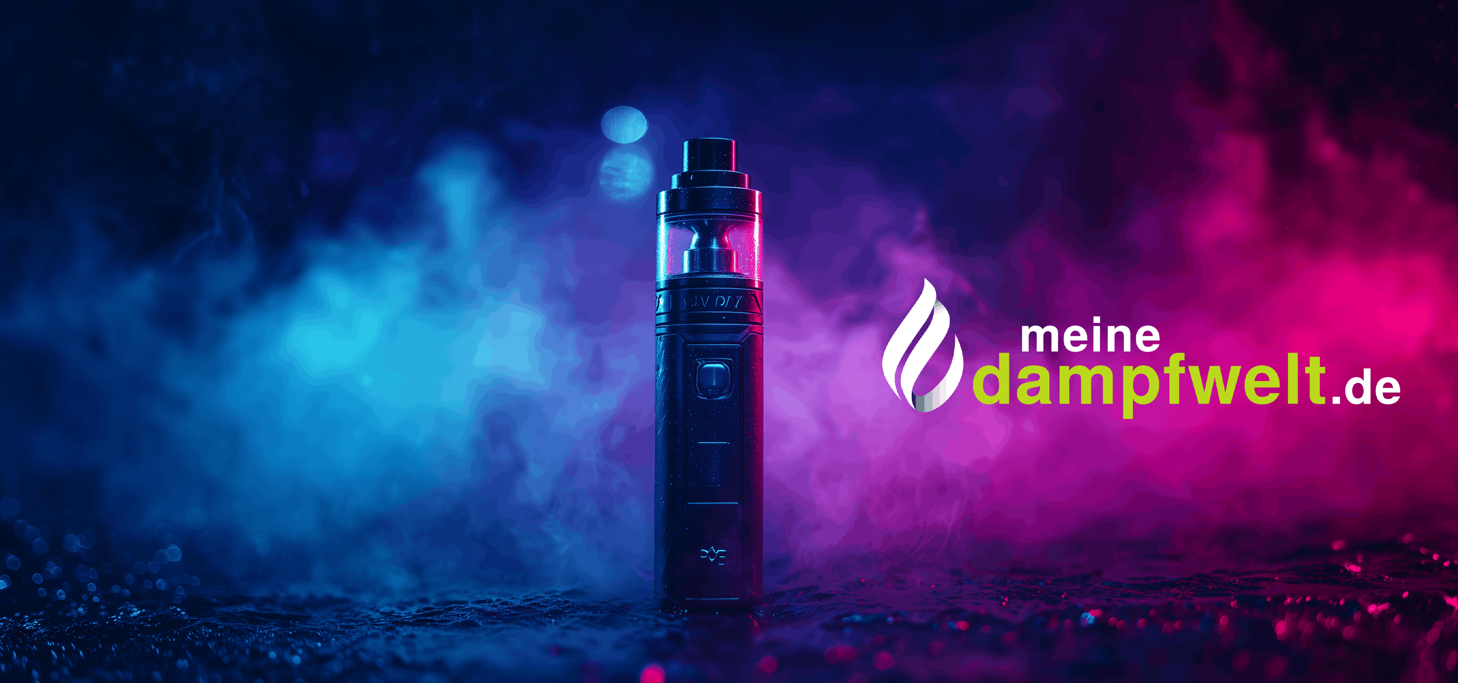 Meine Dampfwelt - Moderne Vape E-Zigarette im Nebe …