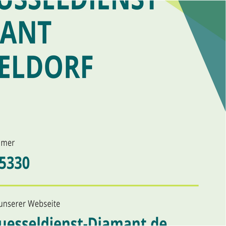 Schlüsseldienst-Diamant Düsseldorf, Kanzlerstraße 27 in Düsseldorf