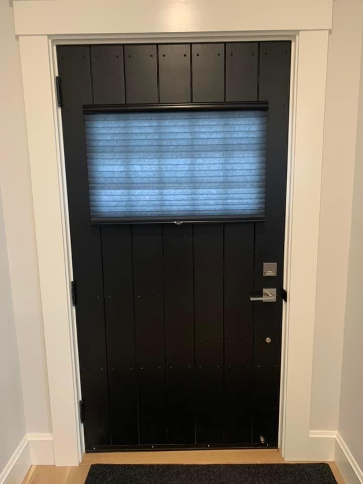 Cellular shades are a great way to add privacy to your King of Prussia, PA entry doors.