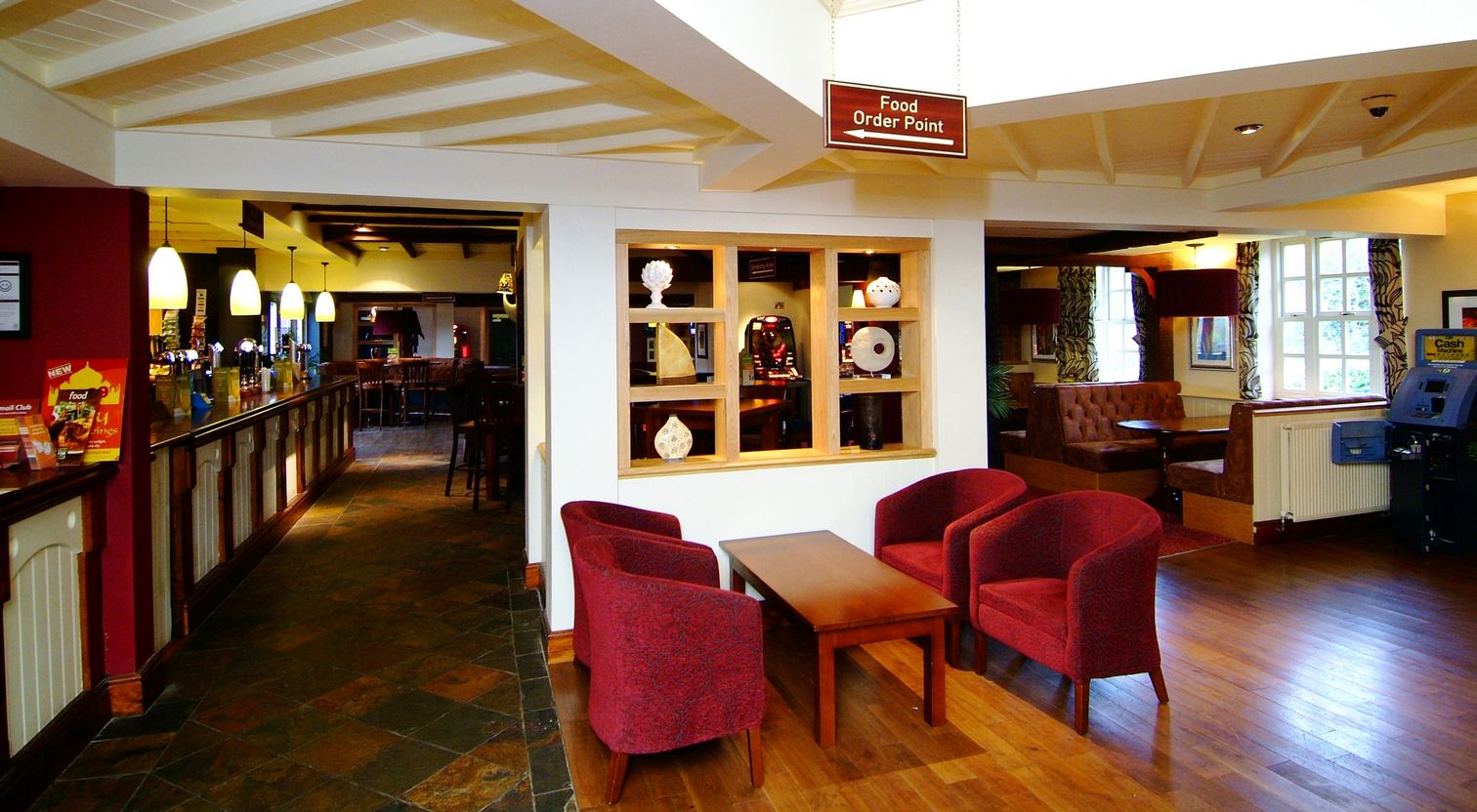 Restaurant interior Premier Inn Leicester Central (A50) hotel Leicester 03330 037691