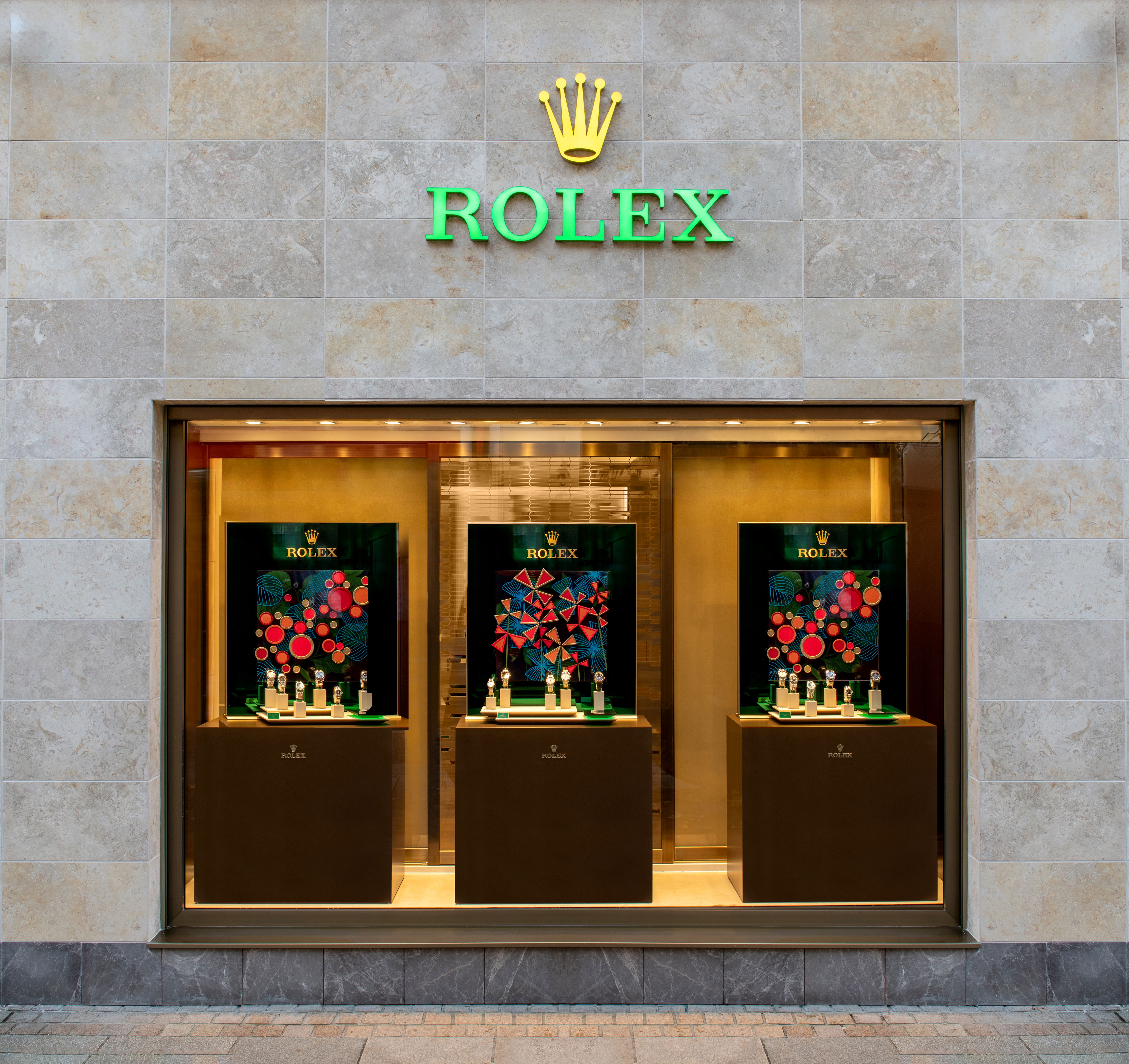 Rolex Exterior Display