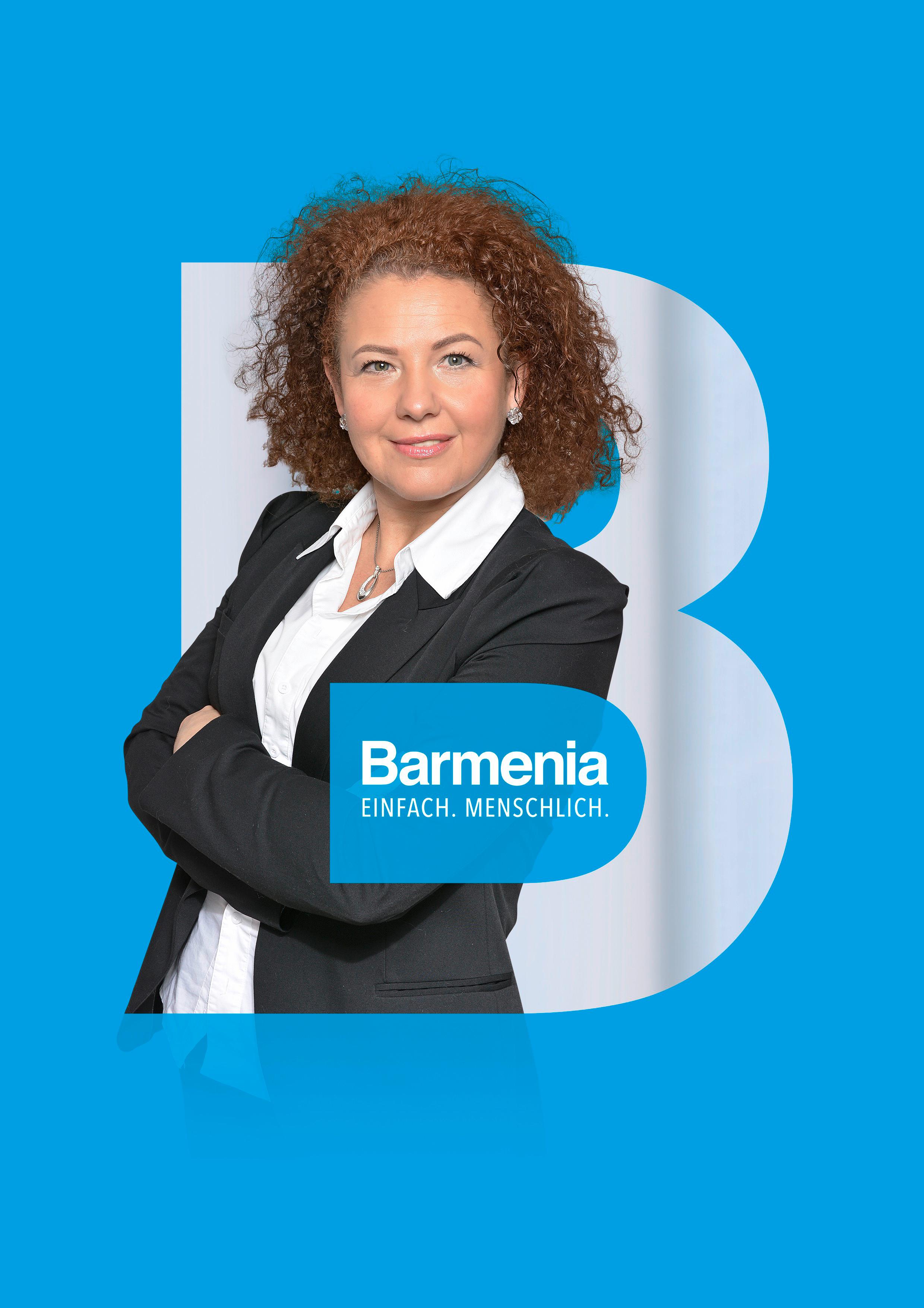 Irena Schermer. Ihre Ansprechpartnerin für die Barmenia Versicherung in Genderkingen.