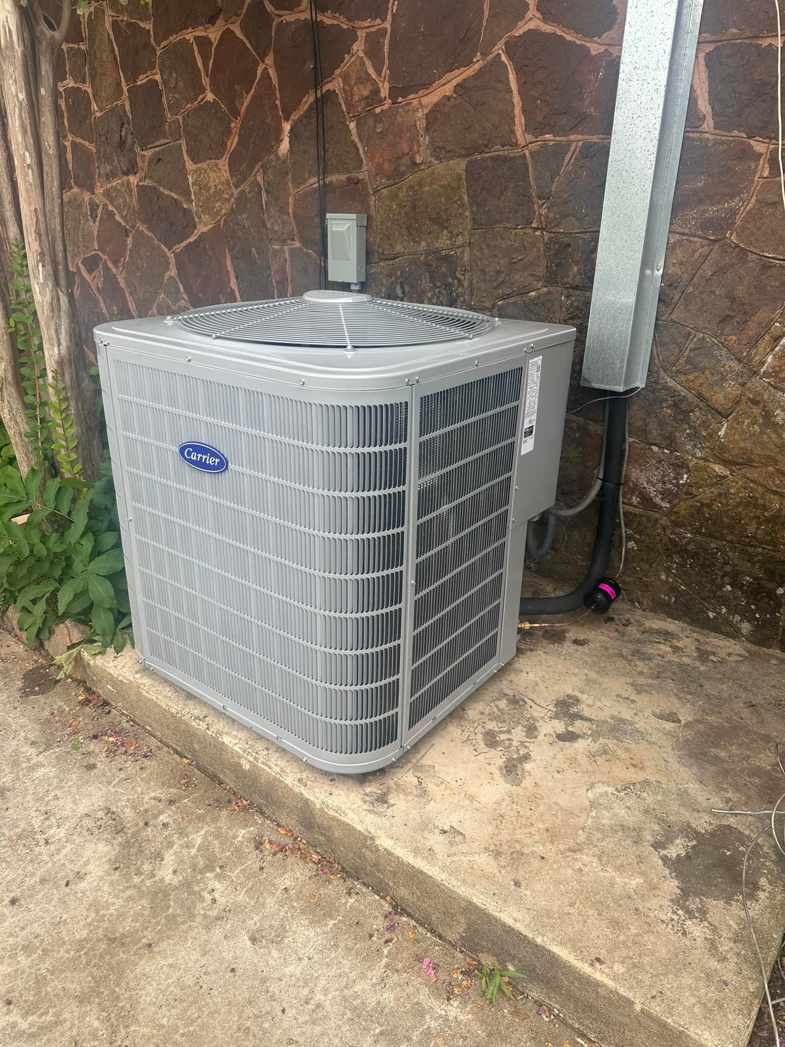 Installation of Condenser