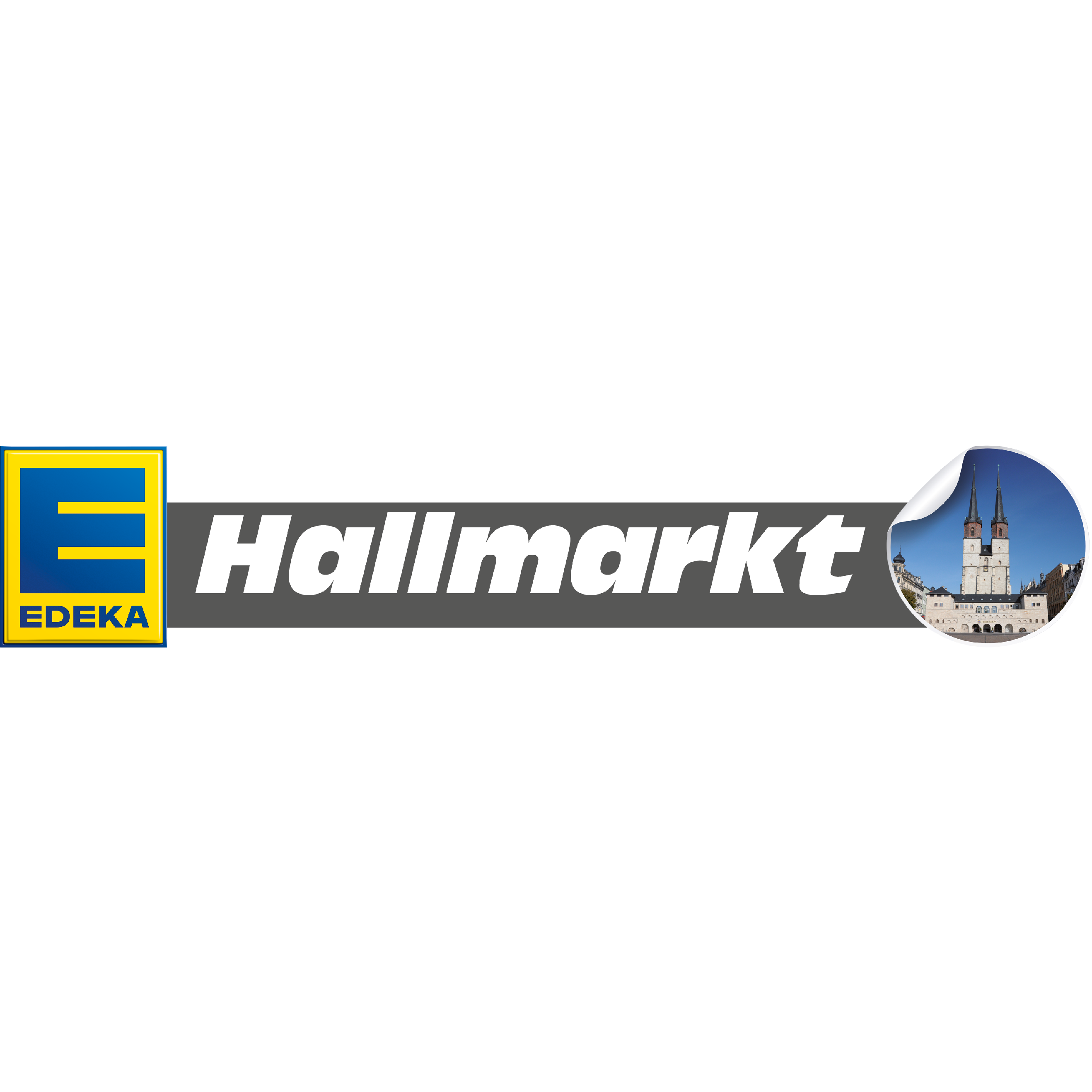 Logo Edeka Hallmarkt