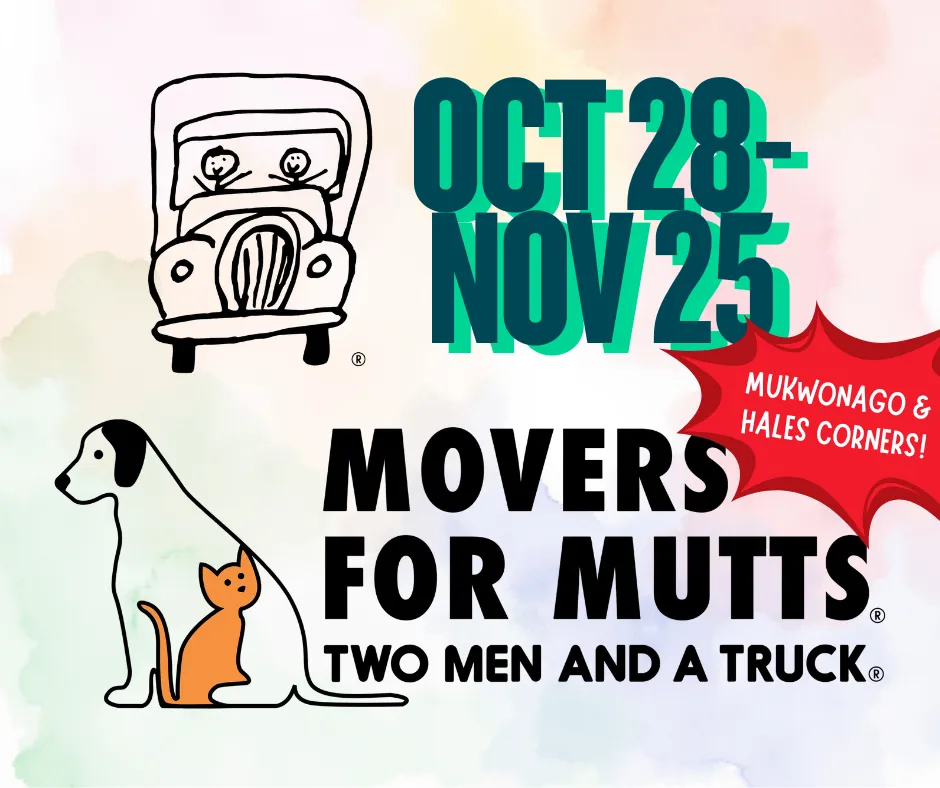Image of Local Pet Event Movers for Mutts Donation Dropoff Boxes Nearby