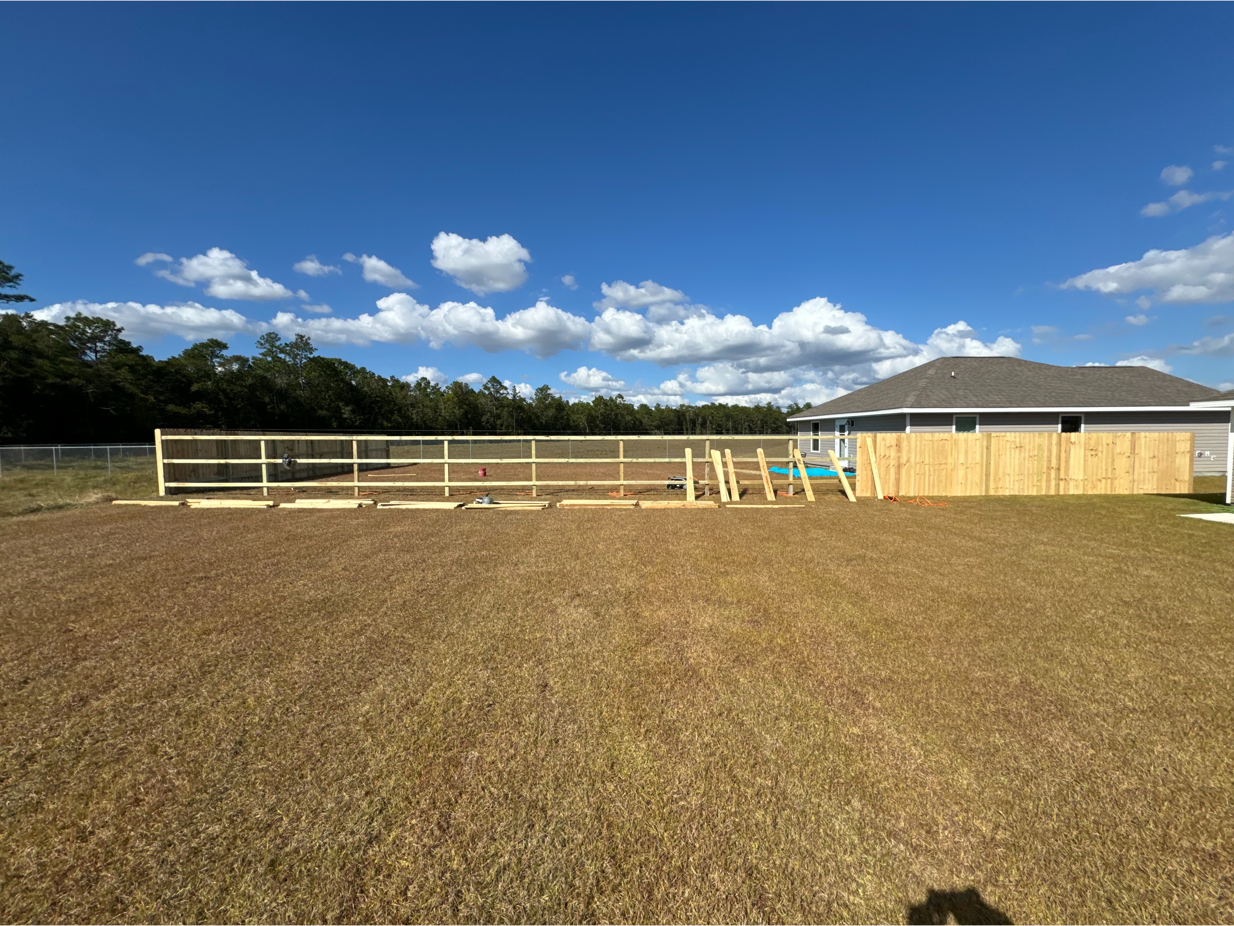 Fencing Job In Progress