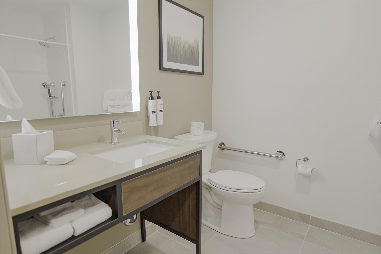 Guest room bath
