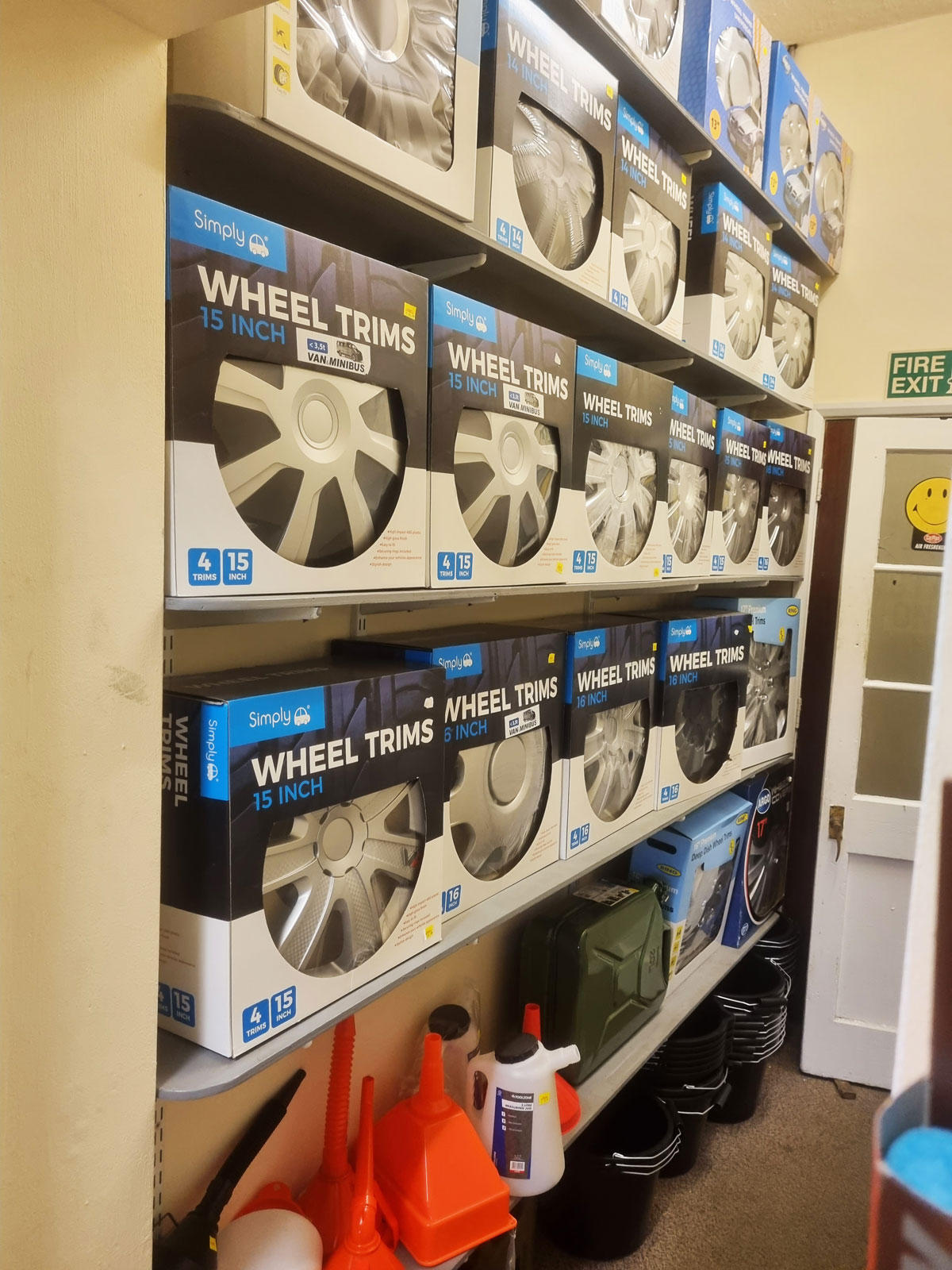 Wide range of wheel trims at Wilco, Milton Road, Cambridge Wilco Motor Spares Cambridge 01223 355113