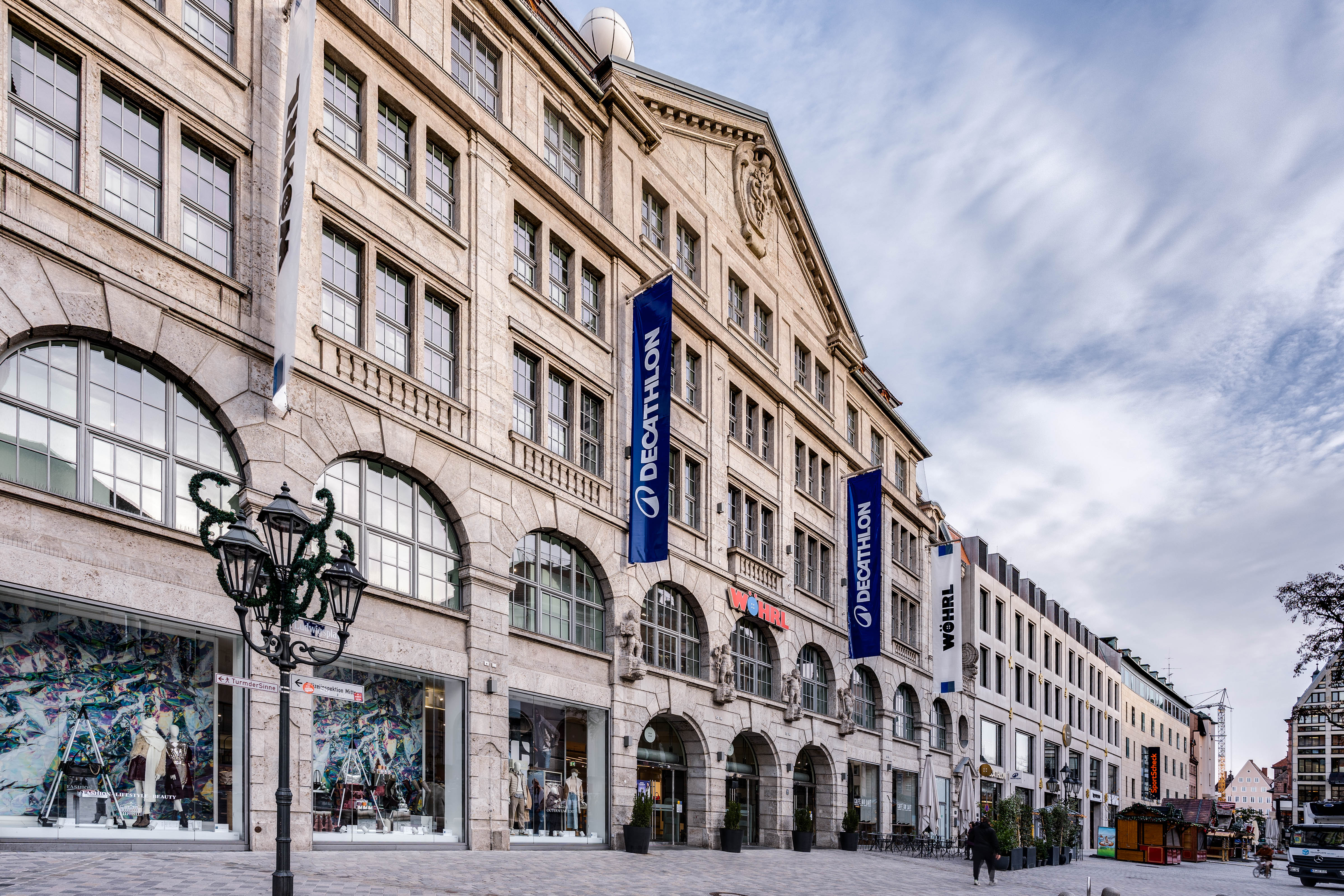 Bilder DECATHLON Nürnberg im WÖHRL