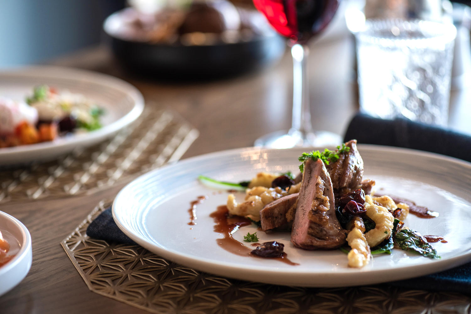 Seared Maple Leaf Duck Breast