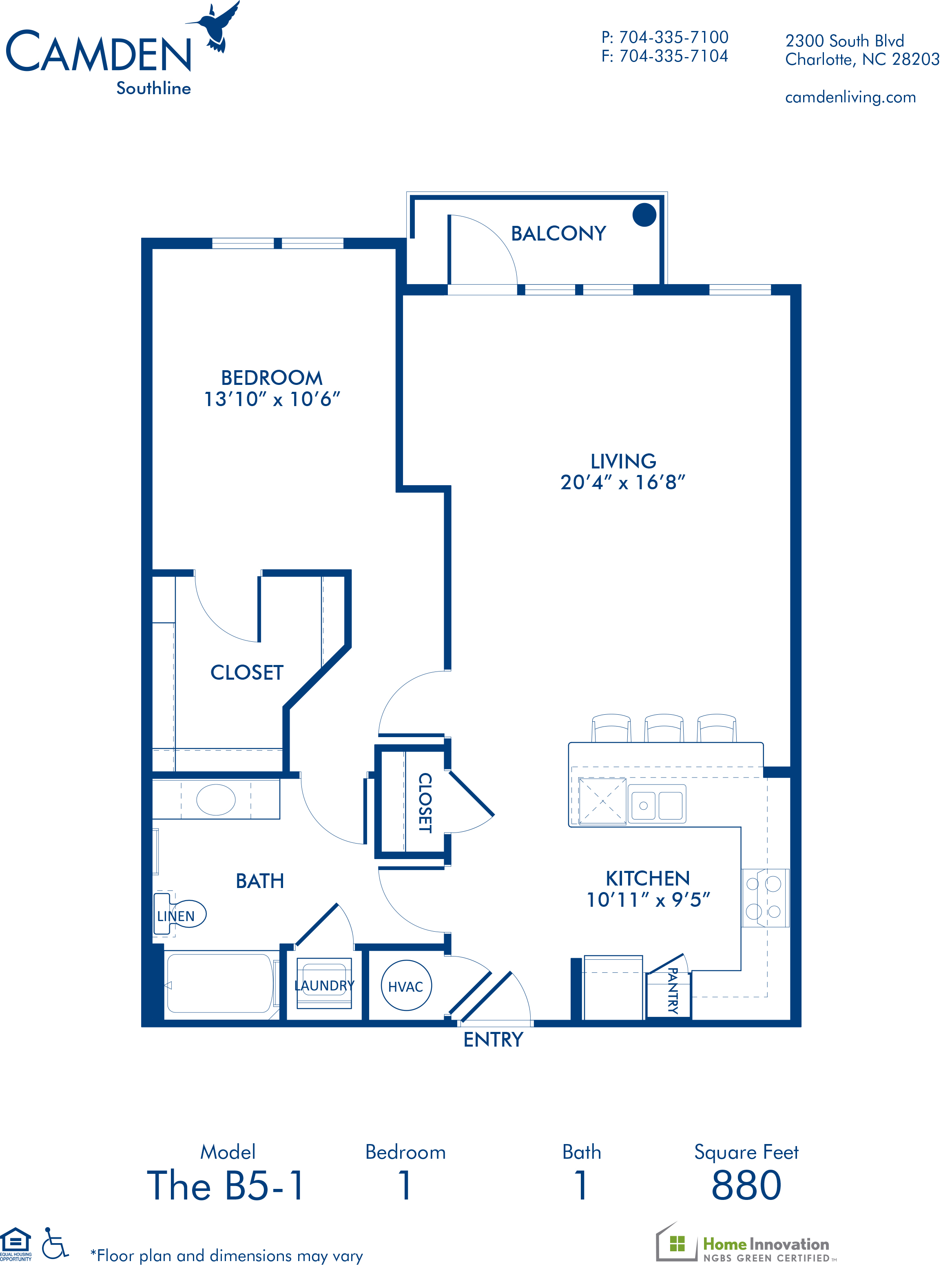 Camden Southline Apartments Photo