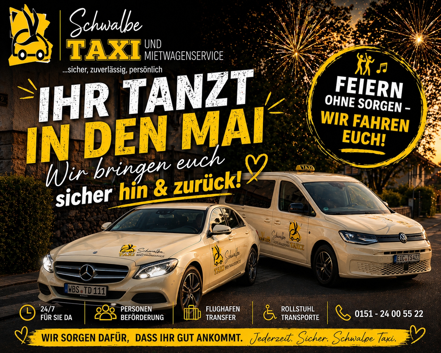 Taxi & Mietwagenservice Schwalbe, Brückenstr. 5 in Dingelstädt