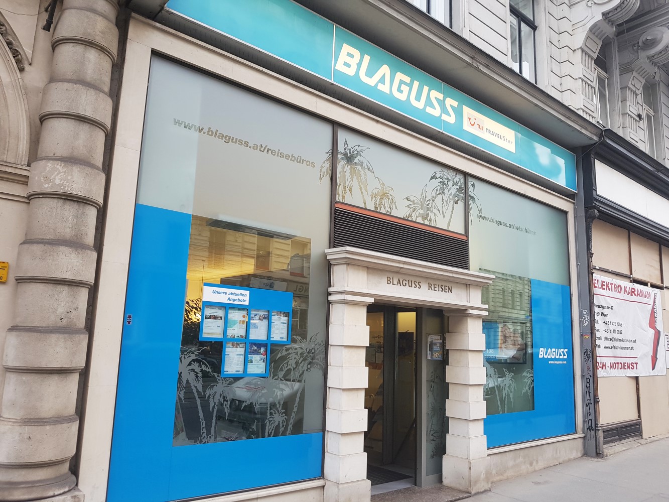 Blaguss Touristik GmbH, Wiedner Hauptstraße 15 in Wien