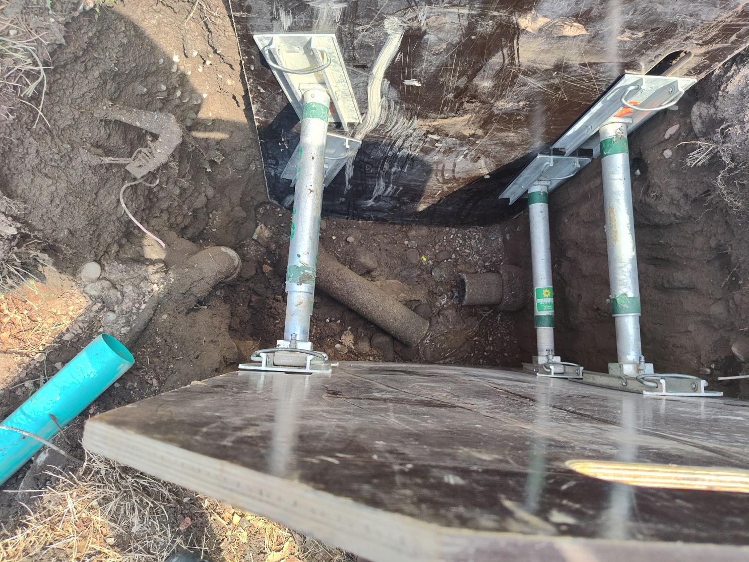Sewer line repair in Auburn 