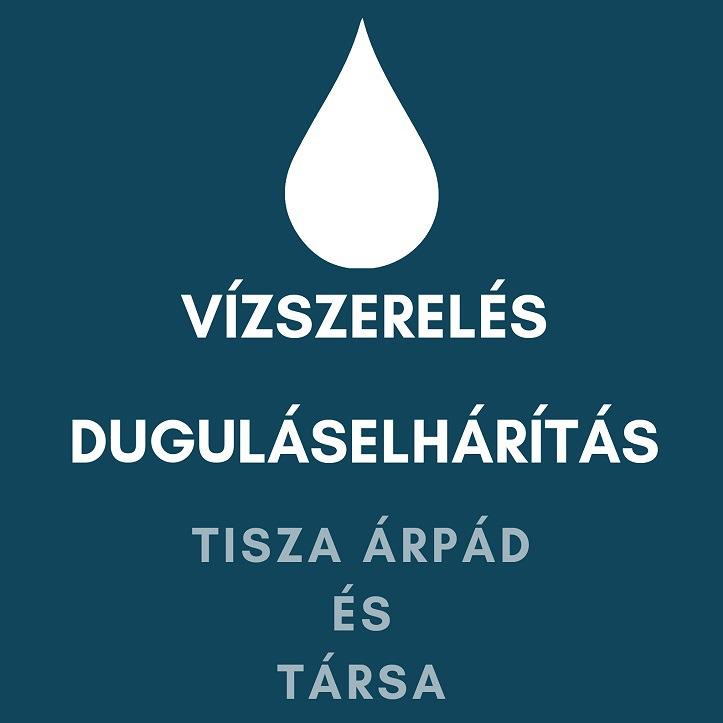 Vízszerelő, Duguláselhárítás, Épületgépészet Tisza Ferenc Logo
