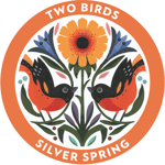 Two Birds - Silver Spring Logo